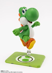 「S.H.Figuarts ヨッシー (SUPER MARIO)」　(C)Nintendo