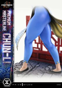 『プレミアムマスターライン ストリートファイター6 春麗 アルティメットボーナス版』の太もものアップ (C)CAPCOM