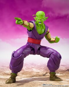 魔貫光殺砲を放つポーズのピッコロを立体化した「S.H.フィギュアーツ ピッコロ-DAIMA-」(TAMASHII NATIONS)　(C)バードスタジオ／集英社・フジテレビ・東映アニメーション