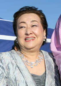細木数子さん（2008年8月、時事通信フォト）