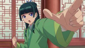 猫猫が描かれた『薬屋のひとりごと』21話場面カット(C)日向夏・イマジカインフォス／「薬屋のひとりごと」製作委員会