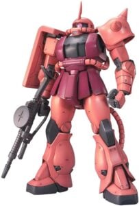 石山さんが買ったガンプラの正体は？　画像は「MG 機動戦士ガンダム MS-06S シャア専用ザクVer.2.0 1/100」（BANDAI SPIRITS）（C）創通・サンライズ