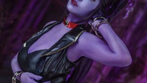 『ドラゴンクエストXI 過ぎ去りし時を求めて』「呪われしマルティナ」に扮する「ジュリパンちゃん」（X：@xxPinkieSweetxx）、撮影：「Shin」さん（X：@shinryu0912）／写真提供：「ジュリパンちゃん」