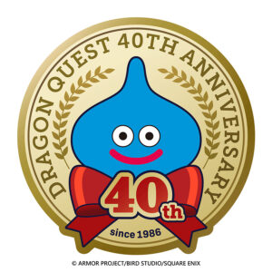 『ドラゴンクエスト』40周年記念ロゴ（C）ARMOR PROJECT/BIRD STUDIO/SQUARE ENIX