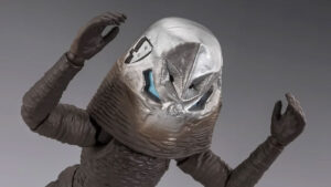 「S.H.Figuarts ザラブ星人 60th Anniversary Edition」の頭部と上半身　(C)円谷プロ
