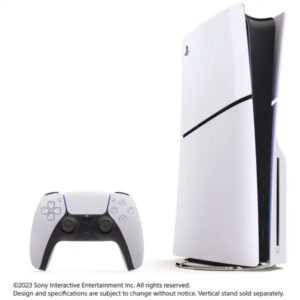 PlayStation5は、2028年1月以降、新作ソフト完全にデジタルへ移行する。画像はPlayStation5のディスクドライブ搭載モデル