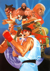 『ストリートファイターII』 メインビジュアル　(C)CAPCOM U.S.A., INC. ALL RIGHTS RESERVED.