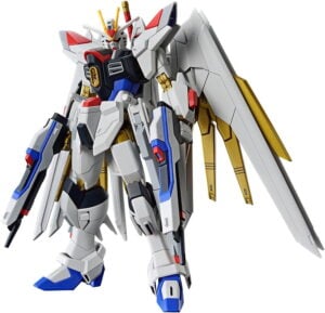 「HG マイティーストライクフリーダムガンダム」（BANDAI SPIRITS）（C）サンライズ