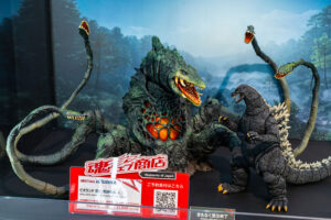 『ゴジラ vs ビオランテ』の最終決戦をモチーフとした、「S.H.MonsterArts ビオランテ 若狭湾決戦Ver.」