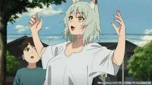 TVアニメ『ヤニねこ』先行場面カットより　(C)にゃんにゃんファクトリー・講談社/ヤニねこ製作委員会