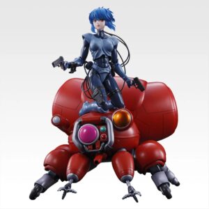 フチコマ。画像は「一番くじ 攻殻機動隊 THE GHOST IN THE SHELL」より「A賞 草薙素子&フチコマ フィギュア」。(BANDAI SPIRITS)(C)2026 Shirow Masamune/KODANSHA/THE GHOST IN THE SHELL COMMITTEE