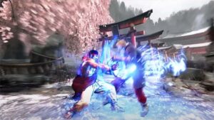 『ストリートファイター6』より、リュウが「波掌撃」を決めている瞬間 (C)CAPCOM CO., LTD. ALL RIGHTS RESERVED.